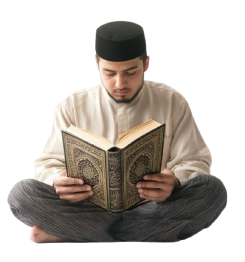 Man Reading Quran