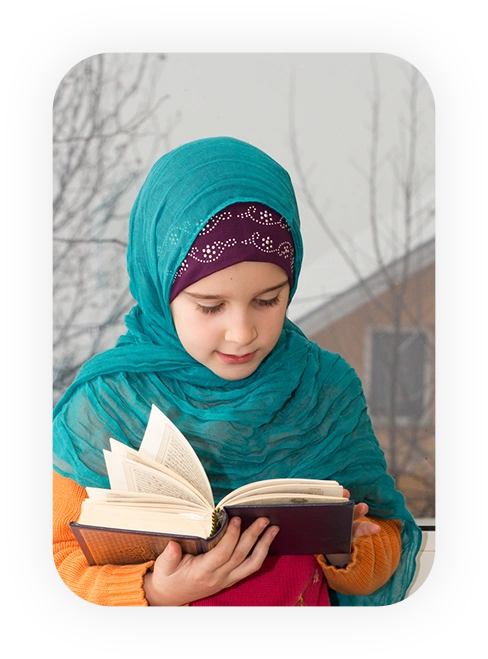 Kids Reading a Quran